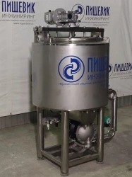 Syrup boiler for preparation of syrups, honeys and other sweet products