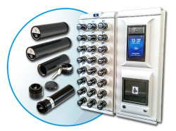 Electronic device for storage and accounting of keys to premises SK-24