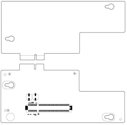 PCIe x8 expansion module YADRV.469555.053
