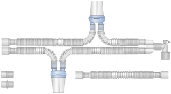 Respiratory devices for joint use with anaesthetic and resuscitation equipment, version: p