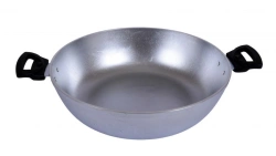 Frying pan 300/85mm (uncoated) cast aluminium, TM Kukmara, with removable Bakelite handles