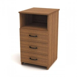 Wooden office bollards of IE Avdeev D.A. brand