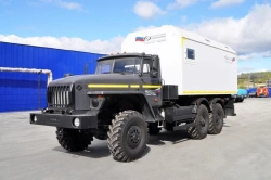 Mobile workshop; Mobile laboratory; Cargo-carrying vehicle, UZST brand, type UZST01, modification 5860-46 on sha