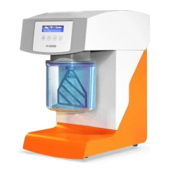 Mixer vacuum dental mixer with electromechanical drive, digital indication system and two mixing modes SVZ