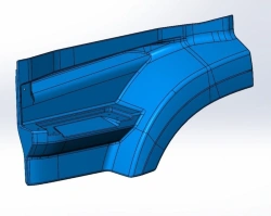 Left front fender 65205-8403017