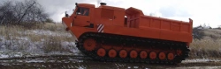 Tracked snowmobiler TTM 6901GS