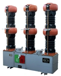 Vacuum circuit breaker of internal installation 35 kV series VBU-35