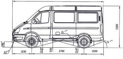 Chassis, Modification 27527, Diesel engine (OP RU K-RU.RU00.0000004.?2)