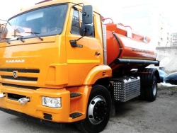 Aerodrome refuelling tanker type 9666A (Modifications 9666A5 on KAMAZ 43253-G5 chassis)
