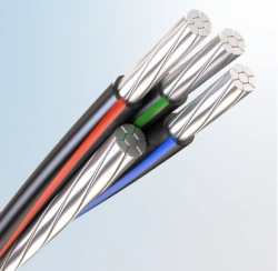 Self-supporting insulated wire for overhead power lines of rated voltage up to 0,6/1 kV inclusive, nominal value