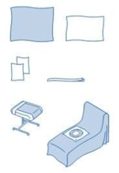 Single-use sterile surgical linen sets "ZDRAVMEDTECH" according to TU 9398-003-38957094-2005, version: Linen set o