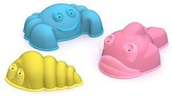 Set of 3 moulds SHKODA (in a grid)