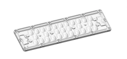 Lens for LED luminaires AMT-ST-236x70-5050-130x15