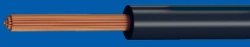 Wire of reduced fire hazard for electrical installations PuGVng(A)-LS