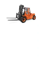 Forklift truck GEKA D60 with hydromechanical transmission and MMZ D-245 engine