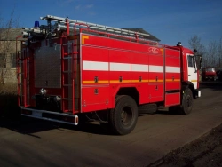 Fire tank truck ?? 5,0-70 (43253), type 4344-D5, modifications 4344H4, on the chassis of modifications 43253-G5.
