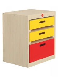 ECO play shelf 520 / 3 drawers