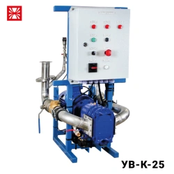 Vacuum pumping unit with rotary cam pumps "UV-K-25"