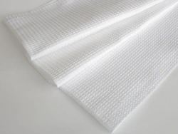 Cotton fabric plain weave calico "Polina" bleached, pov.pl. 86 g / sq.m, width 80 cm, 100% cotton