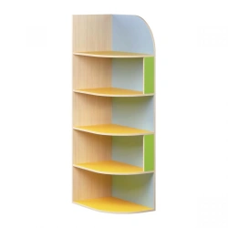 Corner shelving unit (section 1)