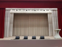Textile articles TM VERA for decoration of a stage, an auditorium, interiors of premises: Stage clothes. Paduga type (harlequin,