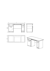 Computer desk SK001