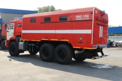 Fire pump station PNS-150, type 58815K43118, modification PNS-150, on chassis KAMAZ-443118-A5, 43118-50