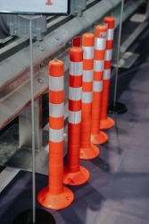 Road signalling bollards
