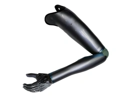 Microprocessor-controlled shoulder prosthesis PR4 INDY-EP passive, with quick-release elbow module of passive design (pulling