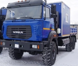 Special cargo-passenger truck, model 675812, on chassis URAL 4320-4971-12