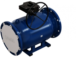 All-welded steel ball valve ALSO ball valve RS series flanged reduced with reducer DN400 PN25 of steel 09G2S