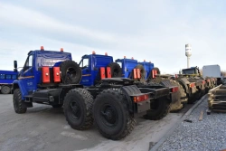 Special tractor-tractor truck with CMU produced by INMAN JSC, on URAL 44202-0311-60, 44202-0311-62, 44202-0311-70, 44202-0 chass