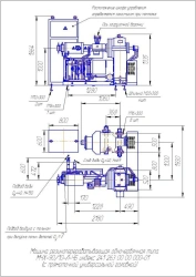 Single worm rubber processing machine MCH-90/10-L-CHB