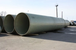 Glass-reinforced plastic pipe