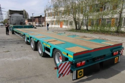 Semitrailer 9854 in modifications 9854-0000010-01, 9854-0000010-02, 9854-0000010-03, 9854-0000010-04, 9854-0000010-05, 9854-0000