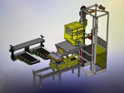 Mechanised galvanic lines