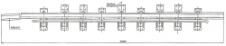 Cross rail with counter rail of the project 2802.04.000-01