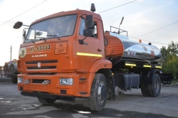 Autogoudronator AG-43253-E5 on the basis of chassis KAMAZ-43253-G5