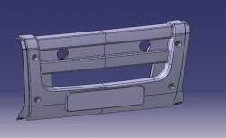 Bumper trim centre C35510E-2803051