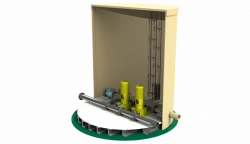 Booster pump station