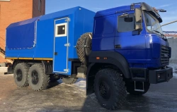Workshop truck, make AVIKOM, type 50780AEF of modification 50780E on chassis Ural 5557-60, 5557-62, 5557-72, 5557-74.