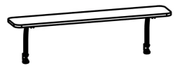 Table shelf 8789 Series "Galant"