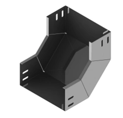 90 degree internal vertical corner tray ONL 000x000 F90, with overall dimensions from 100x40 mm to 600x200 mm, with thickness of