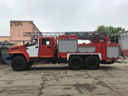 43449C-10 fire tank truck with ladder ACL 2,5...3,0-40,-40/4,-50,-50/4 (17...30) (4320), type 4344-05, modifications 4344V4