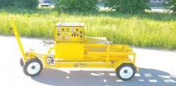 Service trolley for aircraft nitrogen refuelling NC-4TB