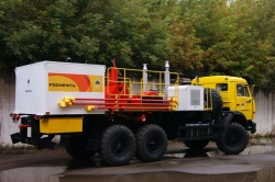Pumping unit UNB-125?32K (on the basis of chassis KAMAZ-43118-50, KAMAZ 43118-A5)