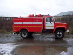 Fire tanker AC 1,6-40 (33086), type 4344-D2, modifications 4344E4, modification of basic vehicle / chassis