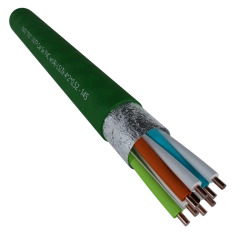 High-frequency twisted pair cable F/UTP Cat 5e PVC ng(A)-LSLTx 8?2?0,50