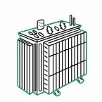 Transformers with liquid dielectric with capacity more than 10000 kVA