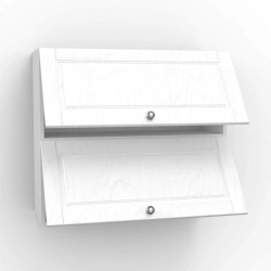 Type 4 LD.270760.000 Kitchen cabinet 800 horizontal with 2 doors (White )
